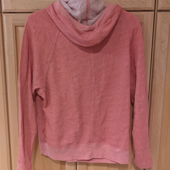 Pink Cowl Neck Sweatshirt - Picture 5 of 5